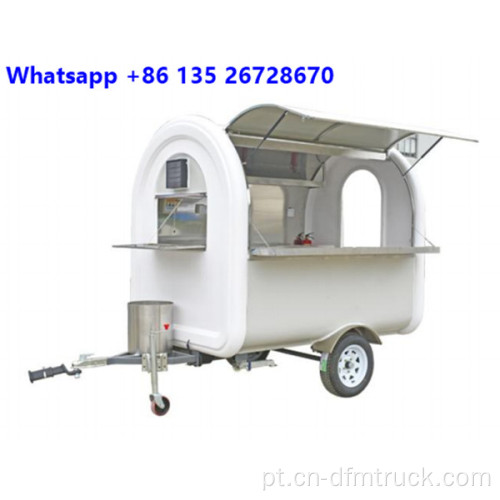 Reboque de food truck móvel com aprovação CE